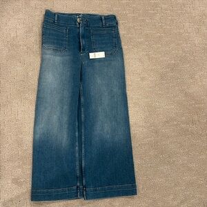 Anthropologie Maeve Cropped Flares